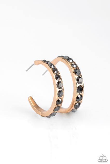 Welcome To Glam Town Gold Earring